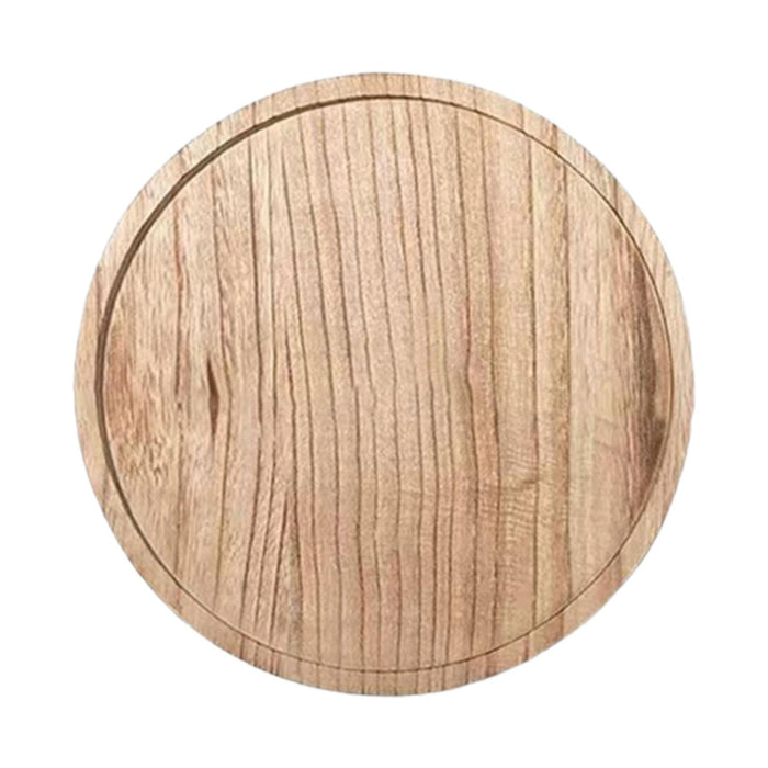 Crofta Wood Serving Tray Tea Drink Platter Snack Plate for Bar Bathroom Centerpiece