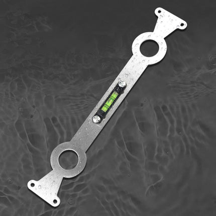 Crofta Faucet Leveling Device Multifunction Waterproof Easy to Adjust Angled Wrench