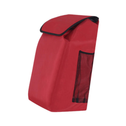 Crofta Shopping Cart Bag Large Capacity Portable Waterproof Trolley Replacement Bag red