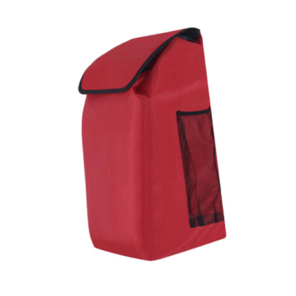 Crofta Shopping Cart Bag Large Capacity Portable Waterproof Trolley Replacement Bag red