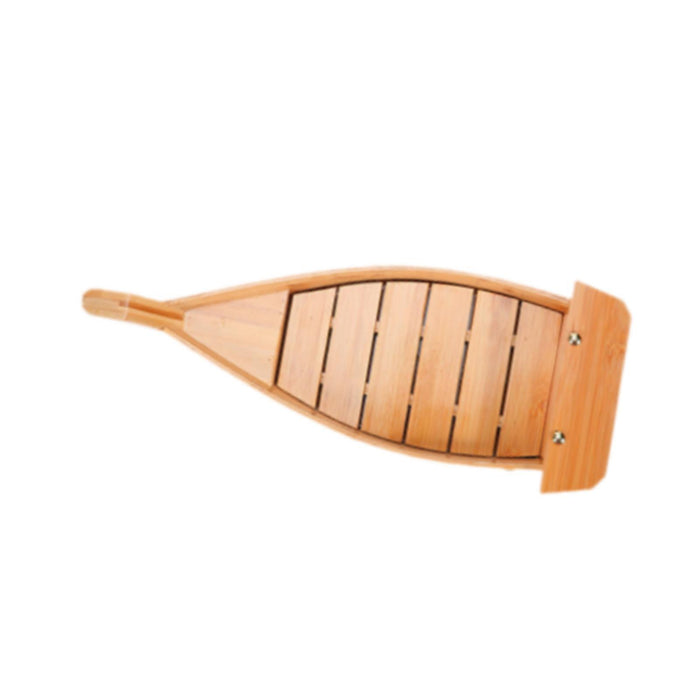 Crofta Crofta  Sushi Boat Plate Salad Serving Dish Sushi Serving Tray for Bar Cafe Catering 35.5cm length