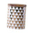 Crofta Crofta  Ceramic Storage Jar with Lid Storage Container Jar for Flour Cookie Jar Nuts Small Triangle