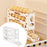 Crofta Eggs Dispenser Space Saving Egg Storage Container for Pantry Counter Kitchen 4 Layer