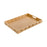 Crofta Bamboo Serving Tray Stylish Coffee Table Serving Tray for Lunch Dinner Table 33x22x5cm