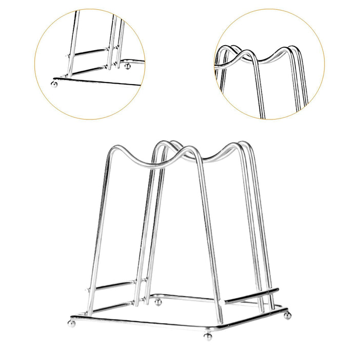 Crofta Cutting Board Stand Sturdy Cutting Board Organiser for Plates Pantry Cabinet