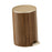 Crofta Wood Grain Trash Can with Lid Stylish Waste Bin for Hotel Toilet Living Room 9L