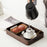 Crofta Wooden Serving Tray Wood Bed Tray Rustic Rectangle for Snacks Coffee Kitchen S