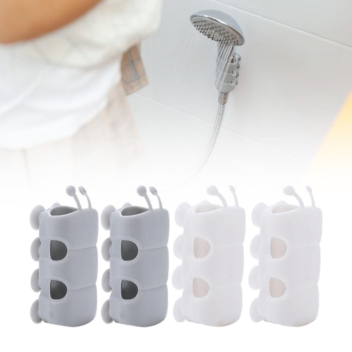 Crofta Suction Cup Shower Head Holder Silicone Handheld Showerhead Holder for Hotel