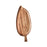 Crofta Wood Serving Tray Leaf Shaped Serving Decorative Tray for Cake Salad Wedding L