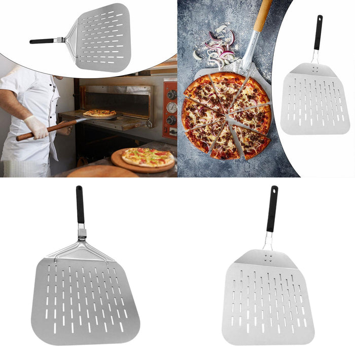 Crofta Pizza Flipping Peel Convenient Oven Kitchen Baking Tool for Cake Bread Pizza