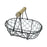 Crofta Wire Egg Basket Retro Rustic Iron Storage Basket for Farmhouse Tabletop Home Coffee