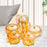 Crofta Candy and Nut Dishes Dried Fruit Snack Serving Plate for Candy Cakes Cookies amber