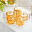 Crofta Candy and Nut Dishes Dried Fruit Snack Serving Plate for Candy Cakes Cookies amber