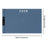 Crofta Warming Mat for Food Portable Electric Warming Tray for Home Dinners Buffets blue