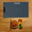 Crofta Warming Mat for Food Portable Electric Warming Tray for Home Dinners Buffets gray blue