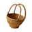 Crofta Rattan Picnic Basket Serving Basket Woven Basket for Wedding Gathering Bread