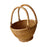 Crofta Rattan Picnic Basket Serving Basket Woven Basket for Wedding Gathering Bread