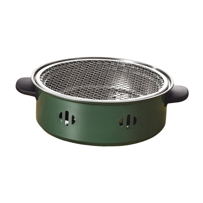 Crofta Barbecue Stoves Multipurpose Outdoor Grill Stoves for Outdoor Cooking Garden Green