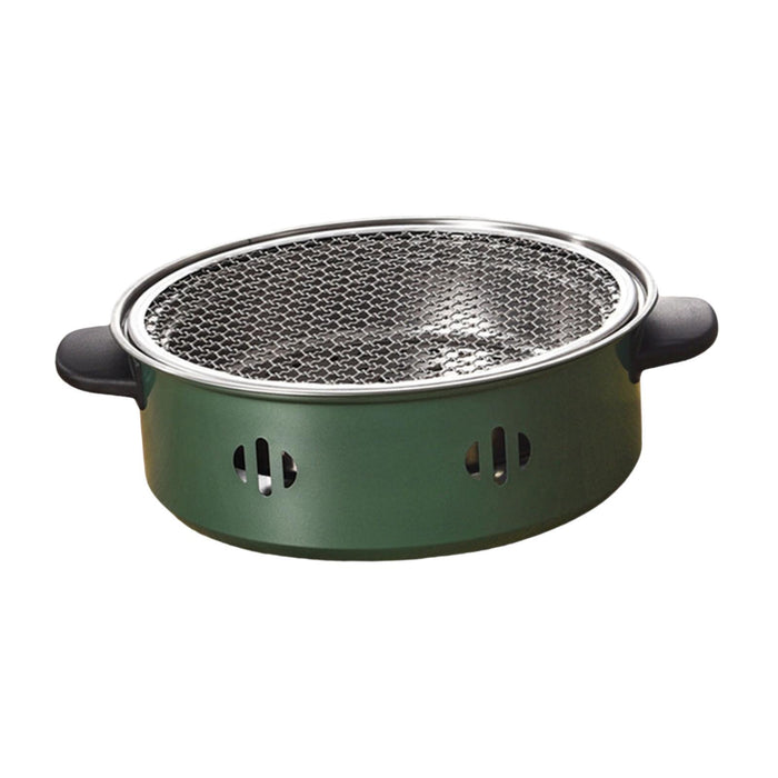 Crofta Barbecue Stoves Multipurpose Outdoor Grill Stoves for Outdoor Cooking Garden Green