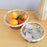 Crofta Iron Wire Woven Basket Fruit Holder for Dining Table Cabinet Kitchen Counter 19cmx8cm