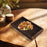 Crofta Wood Serving Tray Snacks Plate Snack Tray for Tea Coffee Table Decor Wedding Rectangle S