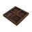 Crofta Wood Serving Tray Snacks Plate Snack Tray for Tea Coffee Table Decor Wedding 5Pcs