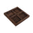 Crofta Wood Serving Tray Snacks Plate Snack Tray for Tea Coffee Table Decor Wedding 5Pcs