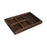 Crofta Wood Serving Tray Snacks Plate Snack Tray for Tea Coffee Table Decor Wedding 7Pcs