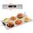 Crofta Electric Warming Tray Silicone Food Warming Mat for Buffets Dinners Catering White