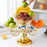 Crofta Rotating Snack Serving Tray Dried Fruit Organizer Plate for Restaurant Party