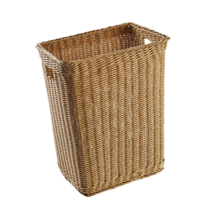 Crofta Dirty Clothes Storage Basket Decorative Basket for Bathroom Clothing Kitchen