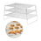 Crofta 3Pcs Cooling Racks Heavy Duty Wire Cooling Drying Rack for Pizza Baking Cake