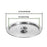 Crofta Wok Lid Cover Stainless Steel Anti Scald Stockpot Lid for Pots Pans Skillets 24cm