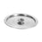 Crofta Wok Lid Cover Stainless Steel Anti Scald Stockpot Lid for Pots Pans Skillets 24cm