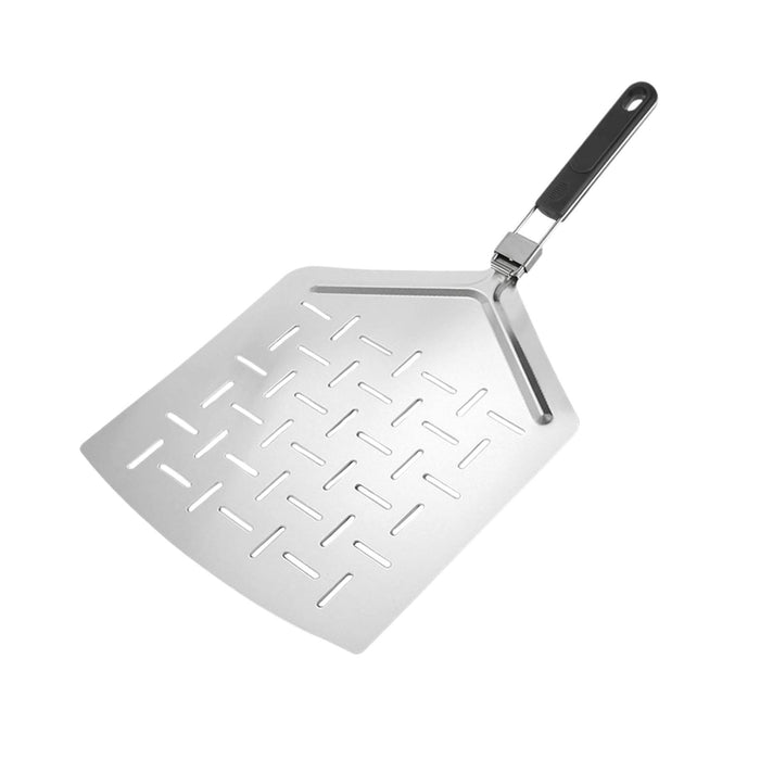 Crofta 430 Stainless Steel Pizza Peel Oven Accessories Pizza Paddle for Pizza Bread Style C