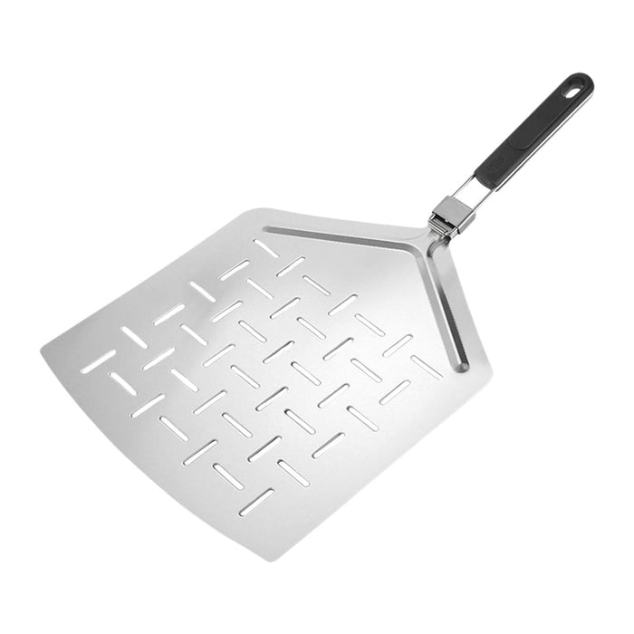 Crofta 430 Stainless Steel Pizza Peel Oven Accessories Pizza Paddle for Pizza Bread Style C