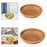 Crofta Handwoven Storage Basket Kitchen Egg Basket for Breakfast Bread Coffee Table S