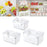 Crofta Fruit Storage Container for Fridge Vegetable Fresh Keeper for Household Food S