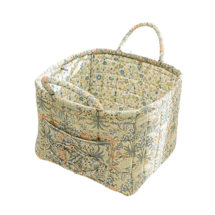 Crofta Fabric Storage Basket Foldable Multiuse Home Organizer for Bedroom Dorm Toys B