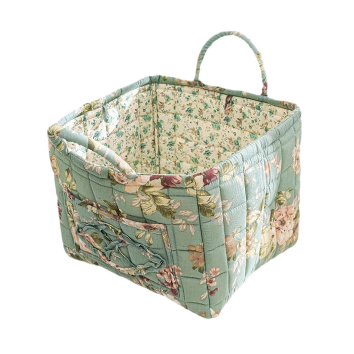 Crofta Fabric Storage Basket Foldable Multiuse Home Organizer for Bedroom Dorm Toys D