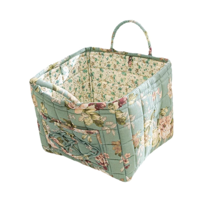 Crofta Fabric Storage Basket Foldable Multiuse Home Organizer for Bedroom Dorm Toys D