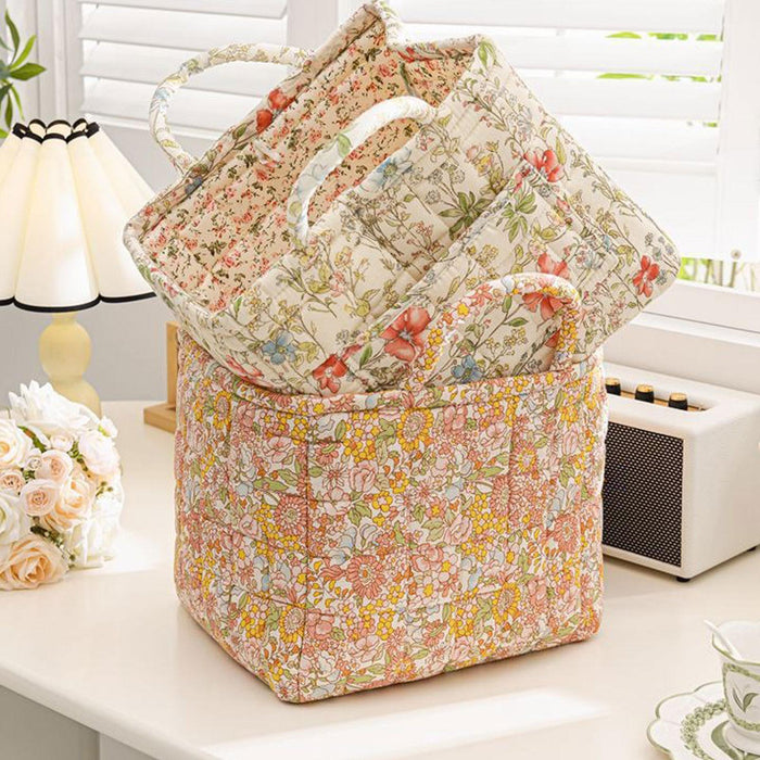 Crofta Fabric Storage Basket Foldable Multiuse Home Organizer for Bedroom Dorm Toys F