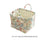 Crofta Fabric Storage Basket Foldable Multiuse Home Organizer for Bedroom Dorm Toys I