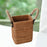 Crofta Rattan Fruit Basket Rural with Handle Snack Basket for Party Cafes Festivals A