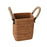 Crofta Rattan Fruit Basket Rural with Handle Snack Basket for Party Cafes Festivals A