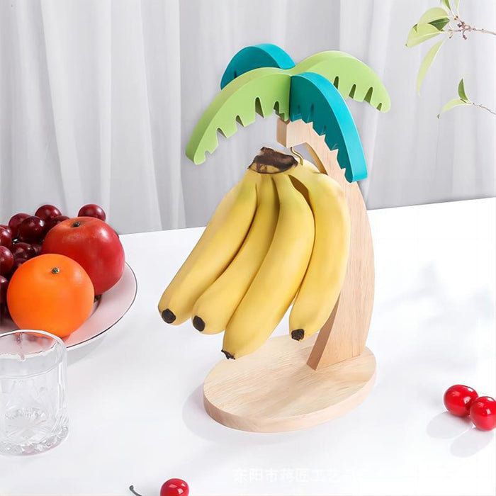 Crofta Banana Hanger Farmhouse Banana Holder for Dining Table Kitchen Under Cabinet