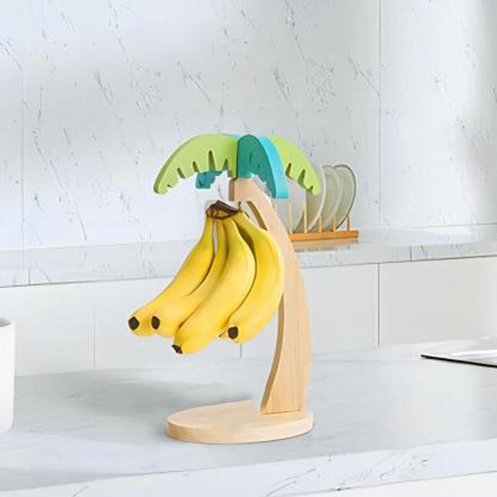 Crofta Banana Hanger Farmhouse Banana Holder for Dining Table Kitchen Under Cabinet