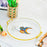 Crofta Coffee Table Tray Simple Round Serving Tray for Dried Fruit Snack Restaurant