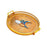 Crofta Coffee Table Tray Simple Round Serving Tray for Dried Fruit Snack Restaurant