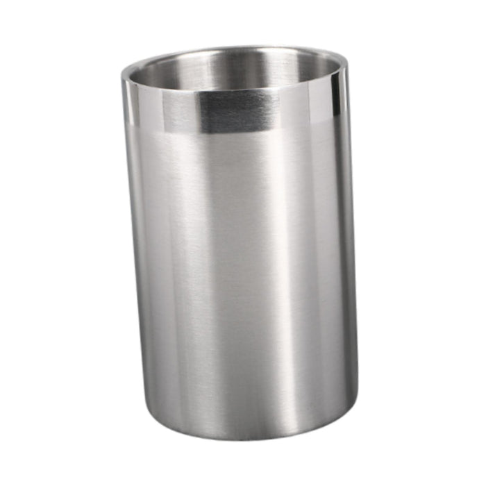 Crofta Stainless Steel Ice Bucket Serving Bucket Large Beer Tub for BBQ Hotel Beach